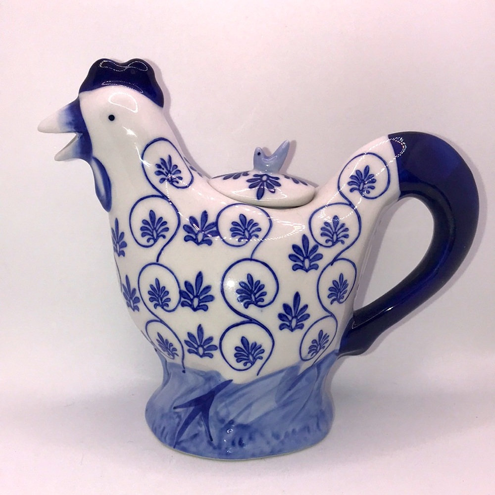 🧡 Bombay Company Rooster Tea Pot 🧡